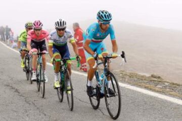 Vincenzo Nibali, Johan Esteban Chaves, Steven Kruijswijk 