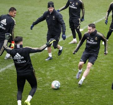 Working hard | Madrid in training.