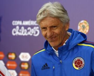 Pékerman y Cardona atendieron a los medios colombianos y argentinos previo al partido de cuartos de final de la Copa América