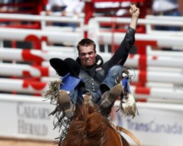 Las mejores imágenes del rodeo de Calgary