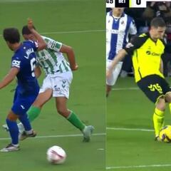 El Betis señala al VAR