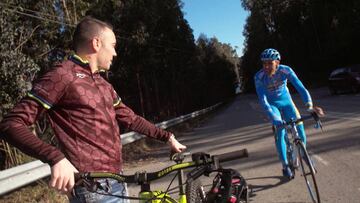 Iago Aspas no le teme a nada: desafía a su paisano ciclista Delio