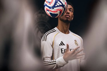 El jugador inglés del Real Madrid, Jude Bellingham ha sido una de las imágenes principales para la presentación de la nueva camiseta del Real Madrid.