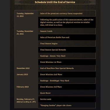 Ni un año de vida: Babylon's Fall anuncia su cierre, Square Enix tira la toalla