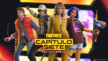 Todas las nuevas skins de la Temporada 1 de Fortnite Capítulo 7: Marty McFly de ‘Regreso al futuro’, la Novia de ‘Kill Bill’...