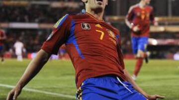 Villa, el último en llegar al Guinness de la Selección