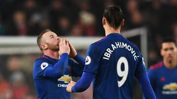 Zlatan: "No hay otro como Rooney y aún así no son felices"