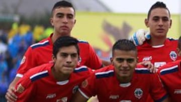 Kevin Salazar tiene 20 años. Jugó su primer partido como titular en la máxima categoría del fútbol colombiano.
