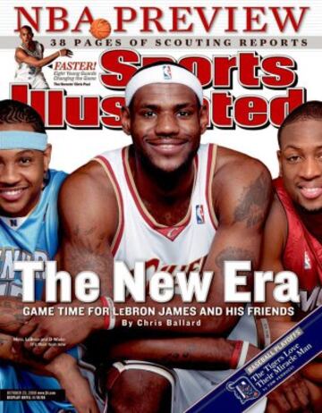 La historia de LeBron James a través de 26 portadas de Sports Illustrated