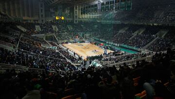 El OAKA, cancha del Panathinaikos.