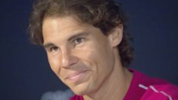 Rafa Nadal, ayer en Stuttgart.
