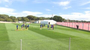 El Atleti continúa preparándose para sus 'dos finales'