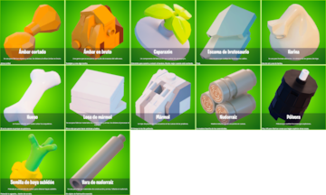 lego fortnite materiales lista completa donde se obtienen