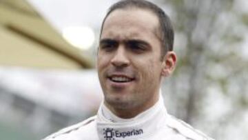 El piloto venezolano de F&oacute;rmula 1 Pastor Maldonado.