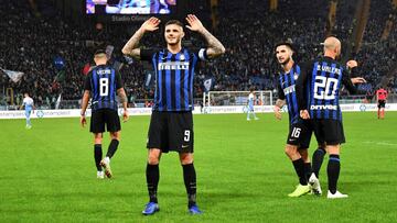 El Inter triunfa con un doblete de Icardi y ya es segundo