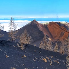 La casa que se tragó el volcán de la Palma resurge intacta de las cenizas