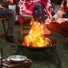 Disfruta de tu jardín también en invierno con este brasero portátil para exteriores ligero y elegante