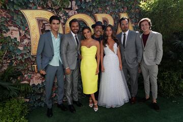 Jeff Wahlberg, Eugenio Derbez, Eva Longoria, Danny Trejo, Isabela Moner, Michael Pena y Nicholas Coombe 