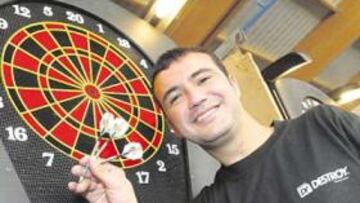 <b>EUFÓRICO. </b>Santi Blanco disputó ayer el Campeonato de España en San Antonio de Calonge.