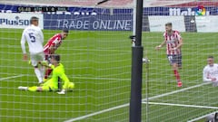 Los milagros de Courtois en su partidazo ante el Atlético