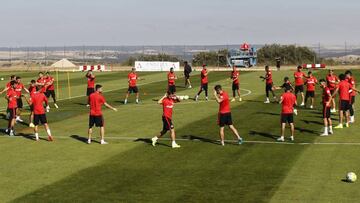 La &uacute;ltima pretemporada del Atl&eacute;tico en Los &Aacute;ngeles de San Rafael.