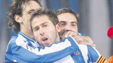 <b>RESUCITÓ EL CAPITÁN. </b>Raúl Tamudo volvió a marcar dos goles en la Liga, ante el Zaragoza.