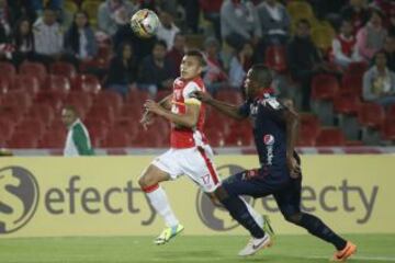 Independiente Santa Fe y el Medellín se enfrentaron en El Campín para ponerse al día en el calendario de la Liga Águila.