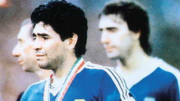 Italia-Argentina y Maradona la lía (1990)
