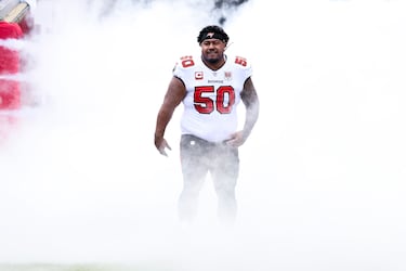 Tackle Defensivo | Tampa Bay Buccaneers	| 157 kg