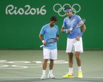 La pareja Nadal-López ganó a la argentina Del Potro-González