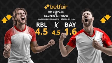 RB Leipzig vs. Bayern Múnich: horario, dónde ver, pronósticos y clasificación