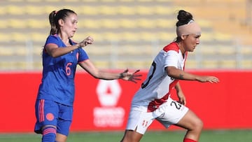 Per&uacute; ante Colombia en amistoso femenino. 