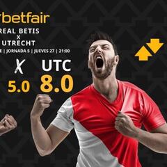 Real Betis vs. FC Utrecht: horario, dónde ver, pronósticos y clasificación