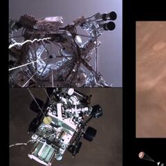 La NASA desvela cómo fue el aterrizaje del 'Perseverance' en Marte