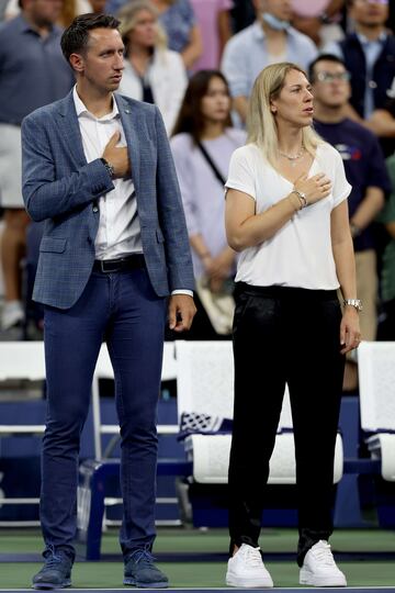 Sergiy Stakhovsky y Olga Savchuk.