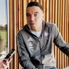 Iago Aspas y su heredero: "Es zurdo cerrado, como yo"