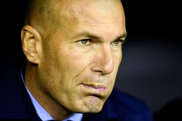 Zidane is not happy 