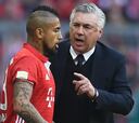 Vidal envía mensaje a Ancelotti