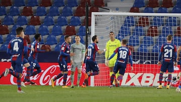 29/12/20
 PARTIDO PRIMERA DIVISION 
 LEVANTE UD - REAL BETIS GOL 3-1 MORALES
 ALEGRIA
 