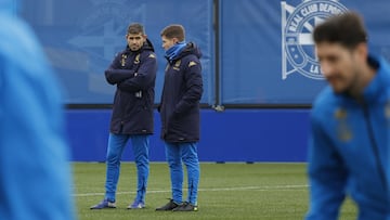 Antonio Hidalgo analizó el próximo partido del Deportivo ante Las Palmas.