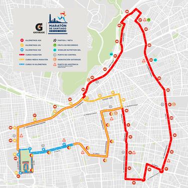 El Maratón de Santiago anuncia nueva ruta: así serán los recorridos