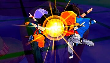 Captura de pantalla - Dragon Ball: Fusions (3DS)