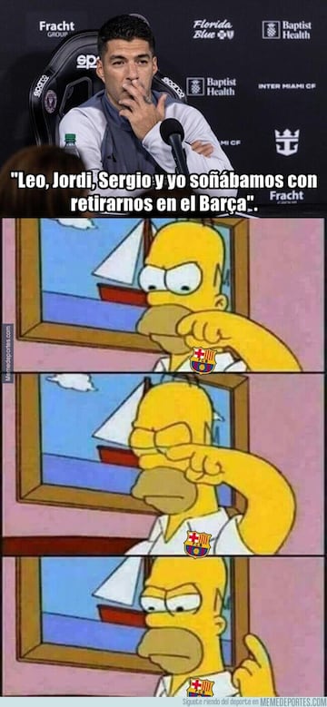 Los memes, sin piedad con la abultada derrota del Barcelona
