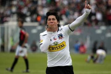 Fecha 7. Colo Colo goleó 4-0 a Antofagasta en Macul. Valdés festejó.