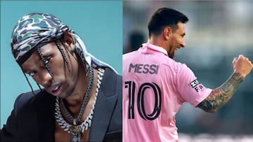 Travis Scott & Leo Messi