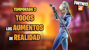 fortnite capitulo 4 temporada 2 mega aumentos de realidad