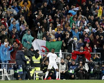 Vinicius marcó el 1-0.