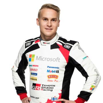 Esapekka Lappi de la escudería Toyota Gazoo Racing WRT.