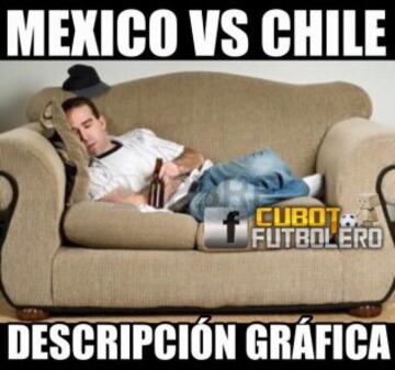 Chicharito salvó la noche del 'Tri' y se llevó los memes contra Chile