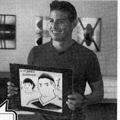 James y otros cracks fanáticos de Los Supercampeones